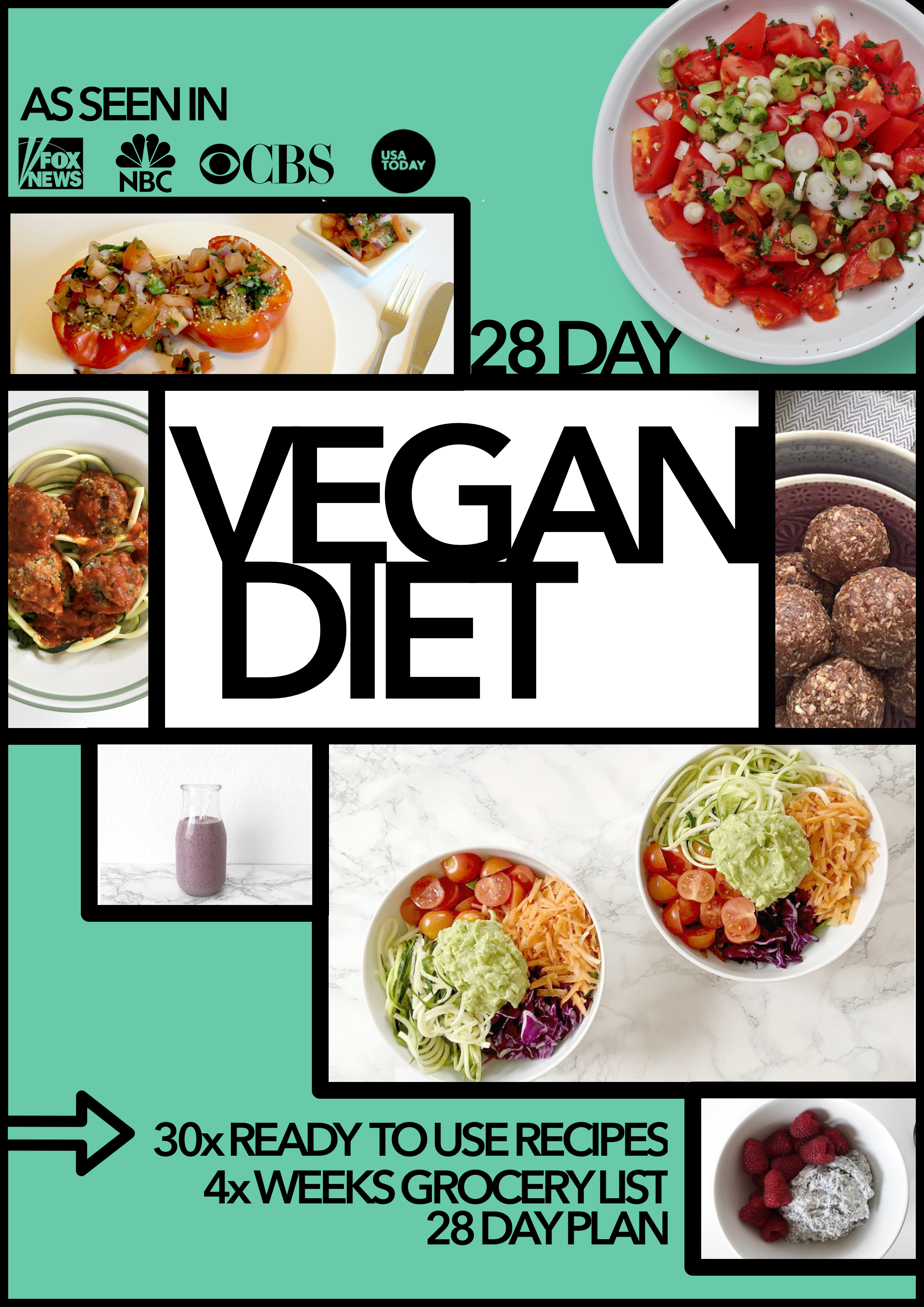 28 Day Vegan Diet Guide